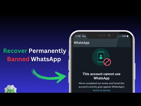 Recover Banned WhatsApp Account (2025): Fix This Account can No Longer use WhatsApp