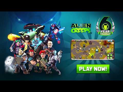 Alien Creeps TD - 6 Year Anniversary Event Trailer