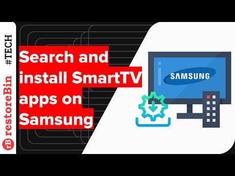 Samsung Smart TV Apps - How to search and download Smart Apps on TV?