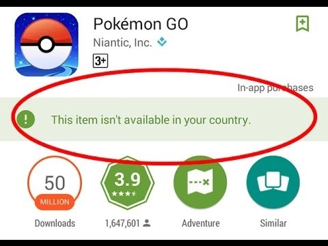 Fix - This Item Isn&#039;t Available in Your Country (Google Play)