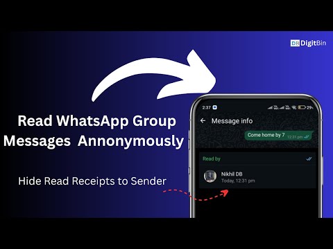 Read WhatsApp Group Messages Secretly (2025): Hide your name from &#039;Read by&#039; and &#039;Seen by&#039;