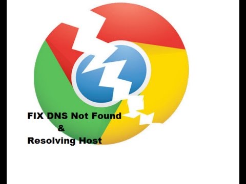 Fix- DNS Server Not Found or Resolving Host Error in Google Chrome