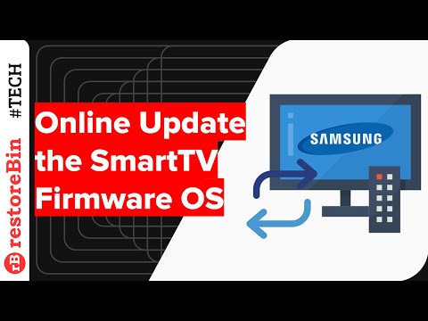 How to update Samsung Smart TV software or firmware online?