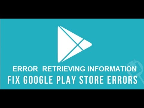 How to Fix &#039;Error Retrieving Information from Server&#039; on Google Play Store?