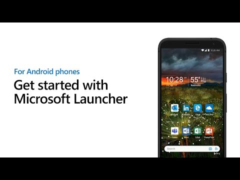 Get started with Microsoft Launcher for Android Phones