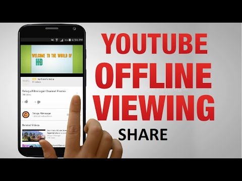 How to Share Offline Saved YouTube Videos (Android)?