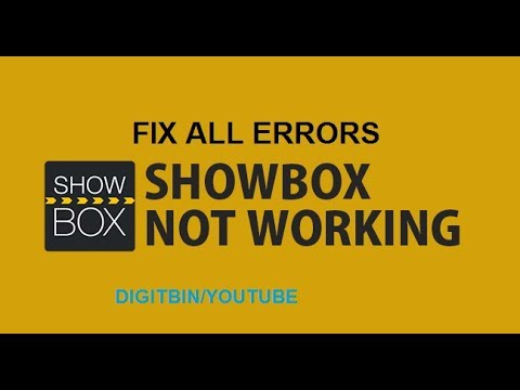 How to Fix All Errors and Bugs on ShowBox App?
