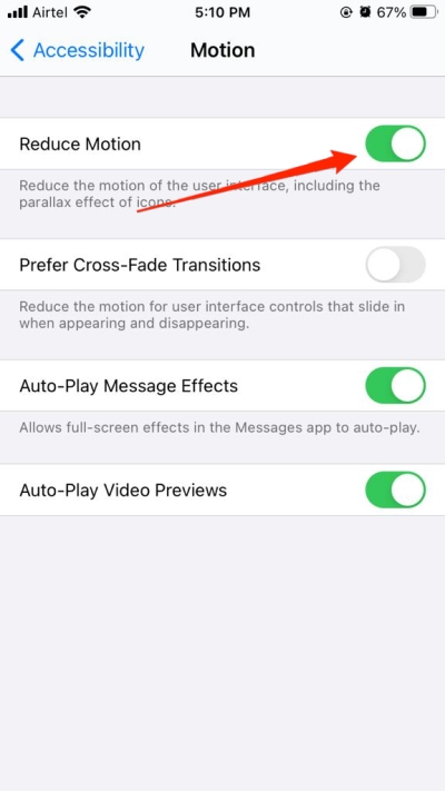 How to Fix iPhone Battery Fast Discharging Issue? 17 reduce motion iphone