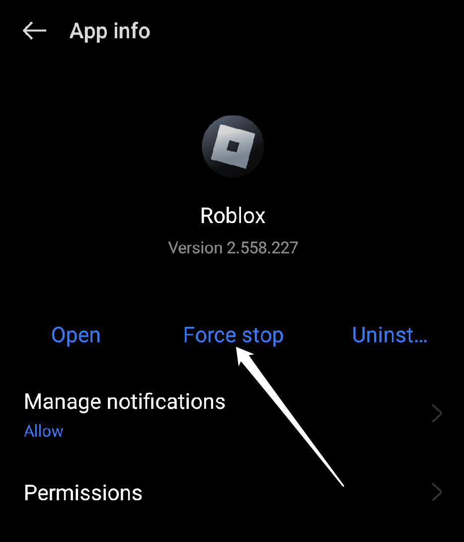How to Fix Roblox Not Working on Android? 21 Force Stop