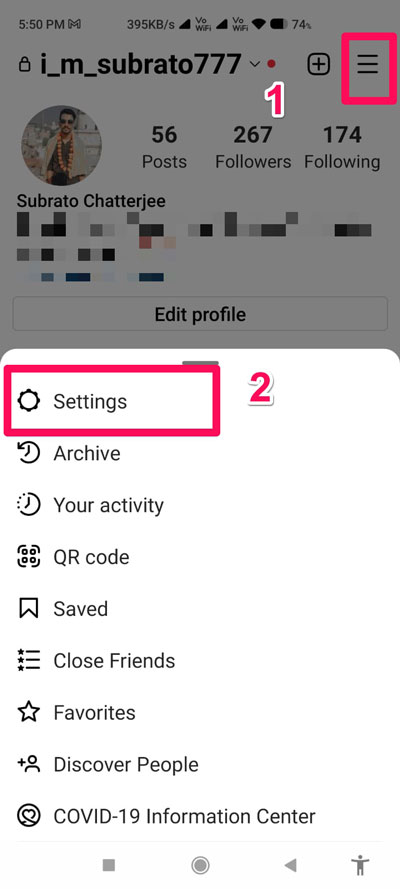 How to Temporary Disable an Instagram Account on Android? 2 Disable Your Instagram Account