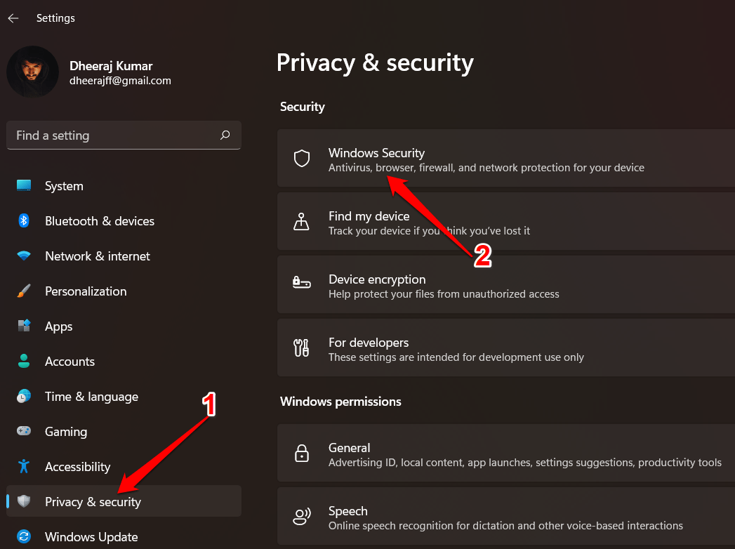 Windows Security