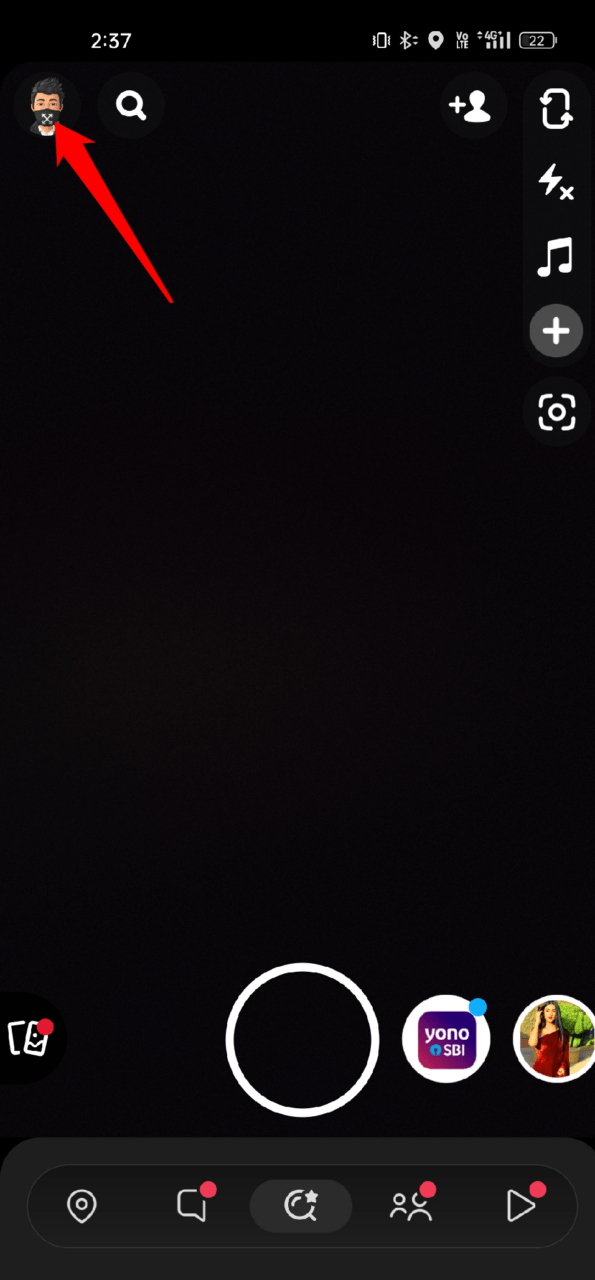How to Permanently Delete Snapchat Account? 8 go to the profile icon located in the top-left corner