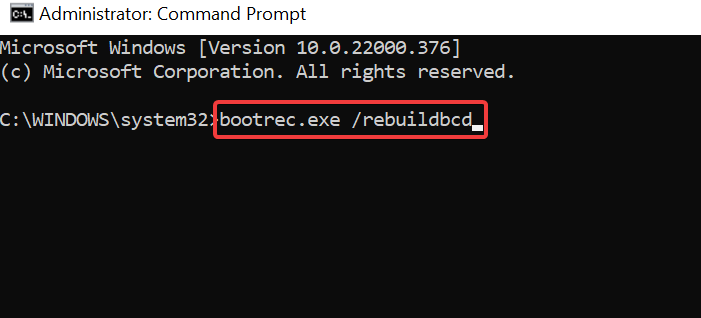 Run the Command Prompt from the Windows 11 Boot Options Menu