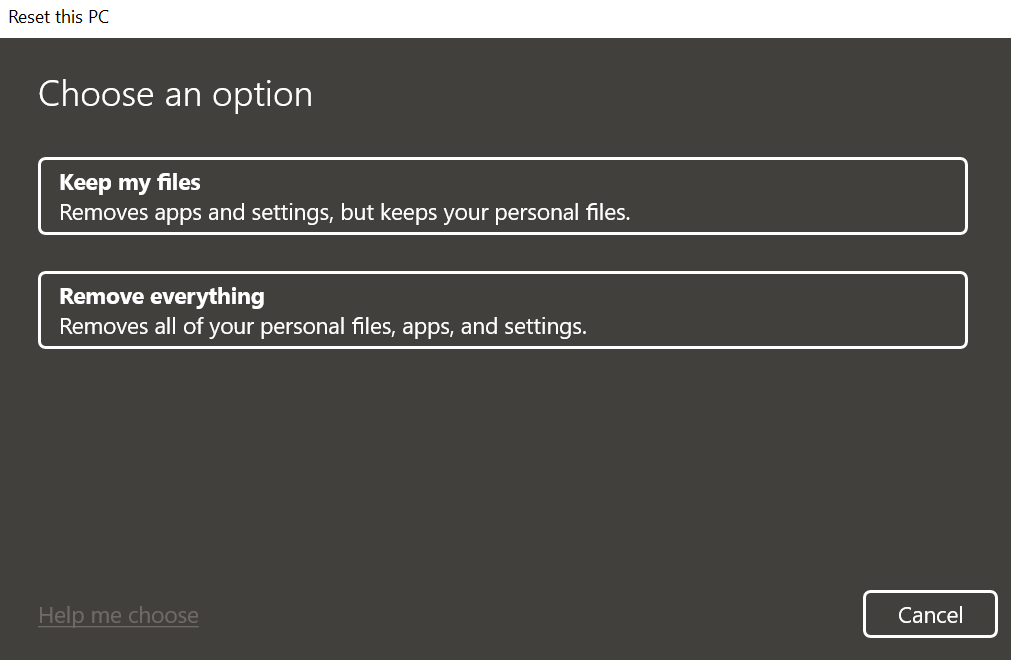 How to Fix Srttrail.txt BSOD Error in Windows 11? 12 Reset Your PC