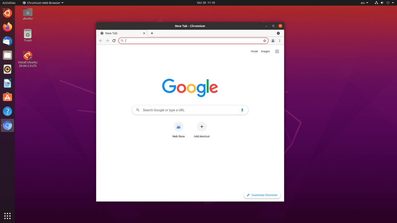 How to Hide Top Bar on Chrome and Firefox? 2 (1) Open Chrome Browser