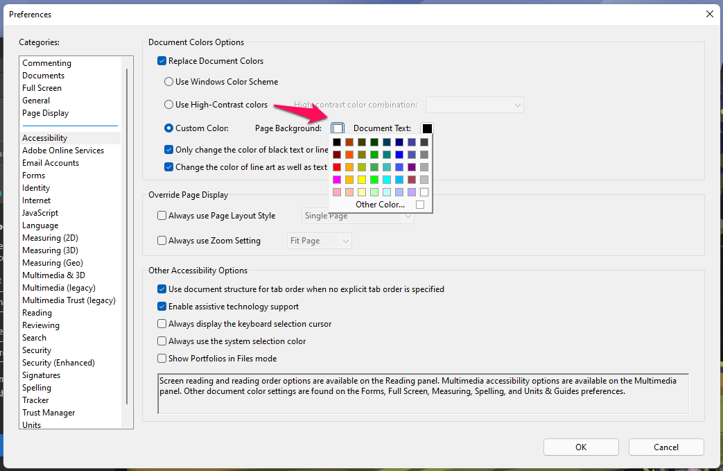 10 - Click On Page Background