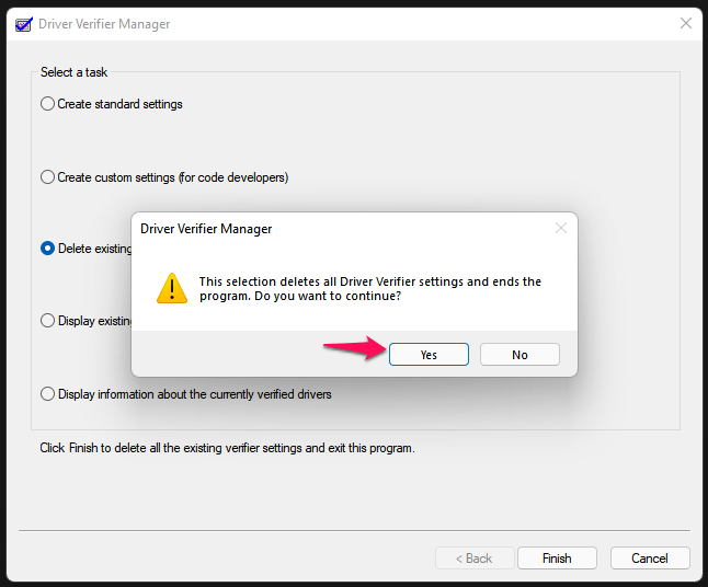 How To Fix System Service Exception BSOD Error in Windows 11? 30 10 - Confirm The Changes