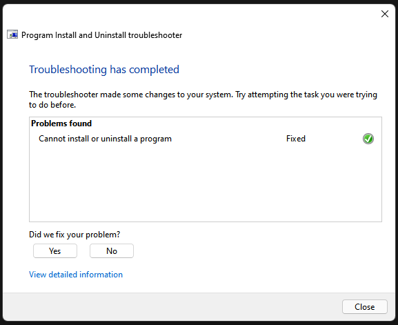 Fix: The Feature You Are Trying to Use in on a Network Resource that is Unavailable in Windows 11 27 10 - Visual Studio Package Uninstalled
