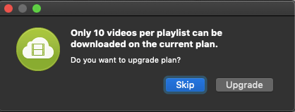 4K Video Downloader to Download YT Playlist for PC 12 10_Video_Limit_for_Playlist