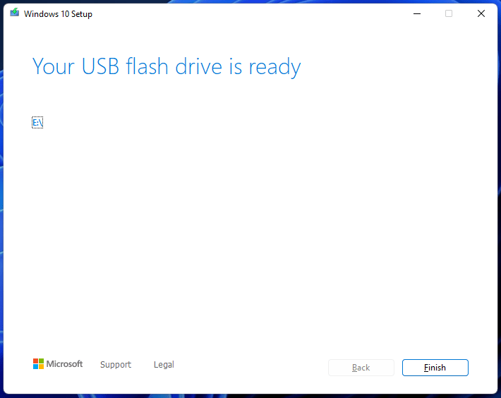 How to Fix HIDCLASS.sys Blue Screen Error on Windows 11/10? 41 11 - Windows USB Flash Driver is Ready