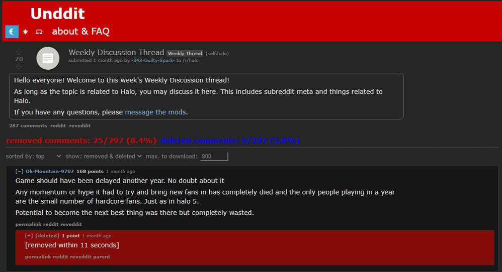 How to See Deleted Reddit Posts 3 Unddit