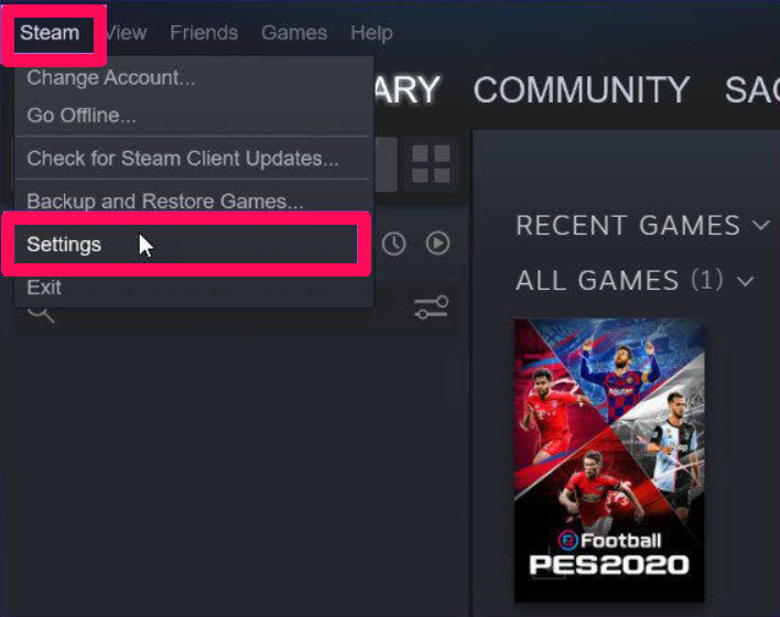 How to Enable Two-Factor Authentication on Steam? 3 Steam Client Settings