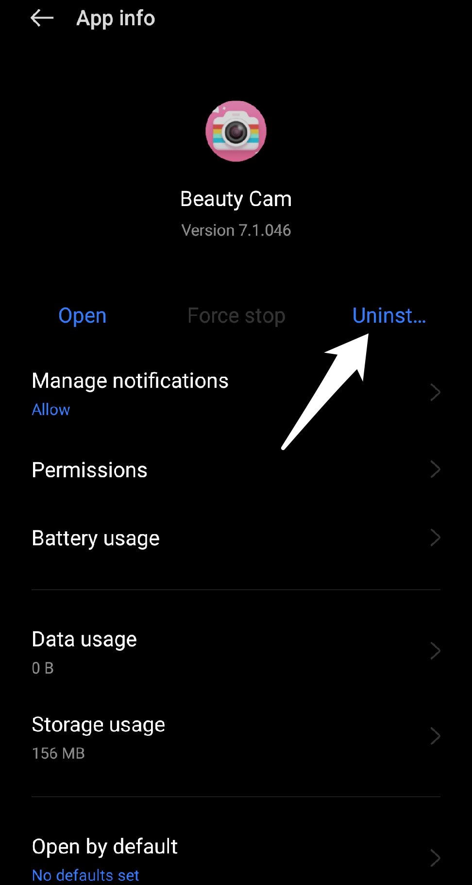 Uninstall