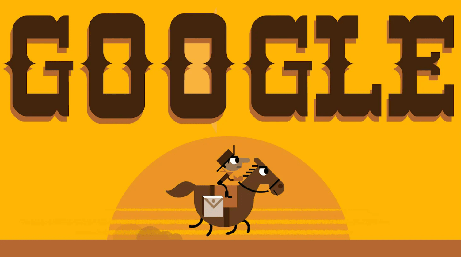 20 Best Google Doodle Games 3 Pony Express