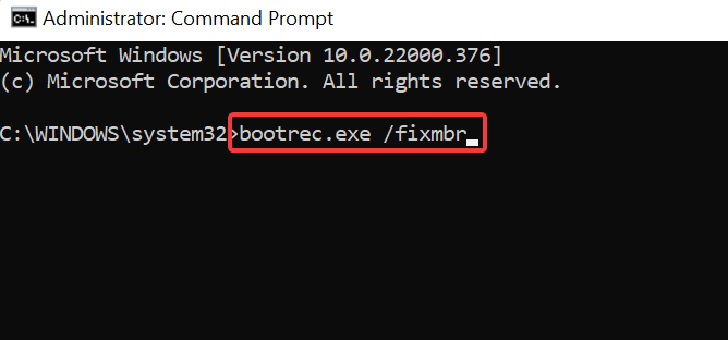 Run the Command Prompt from the Windows 11 Boot Options Menu