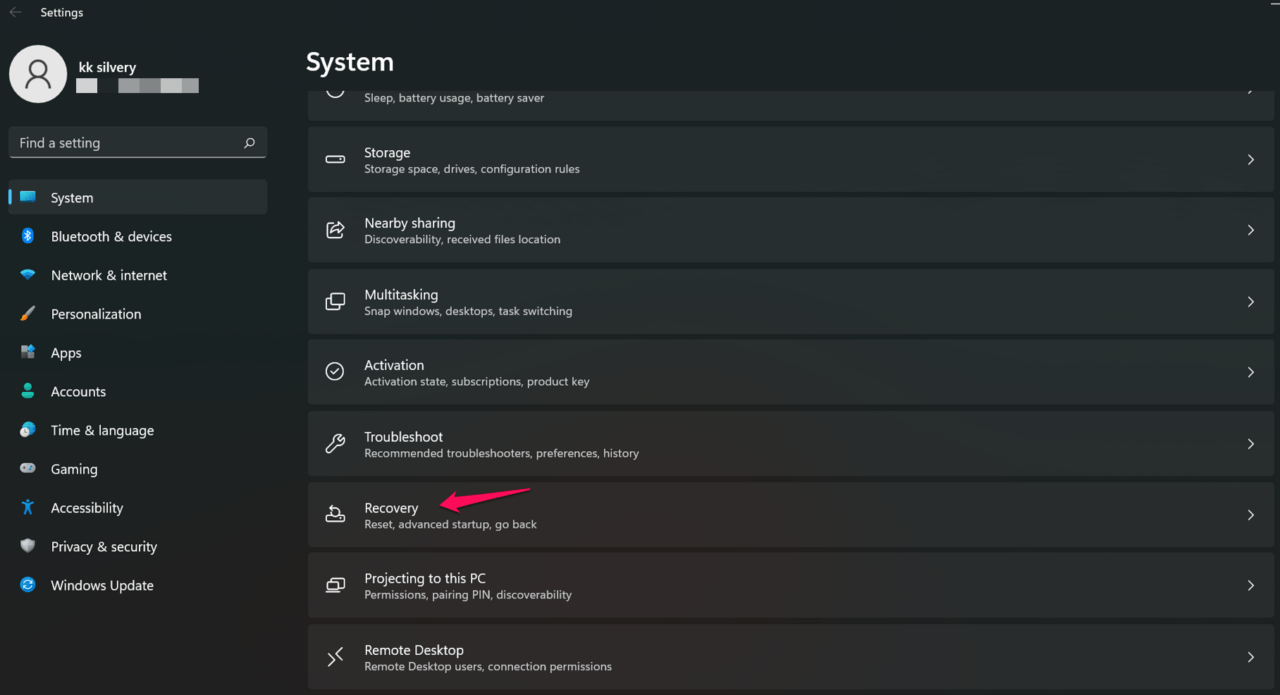 How to Fix HIDCLASS.sys Blue Screen Error on Windows 11/10? 22 2 - Choose Recovery
