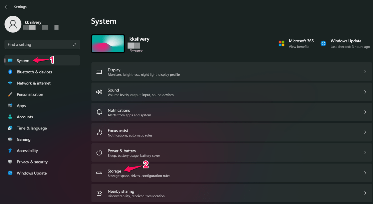 How to Fix Windows 11 Update Error 0x80248014? 6 2 - Choose Storage