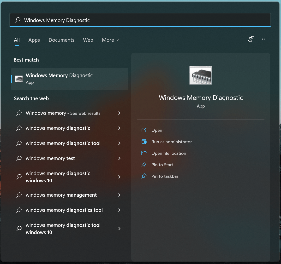How to Fix BSOD Unexpected_Kernel_Mode_Trap in Windows 11? 14 2 - Open Windows Memory Diagnostic