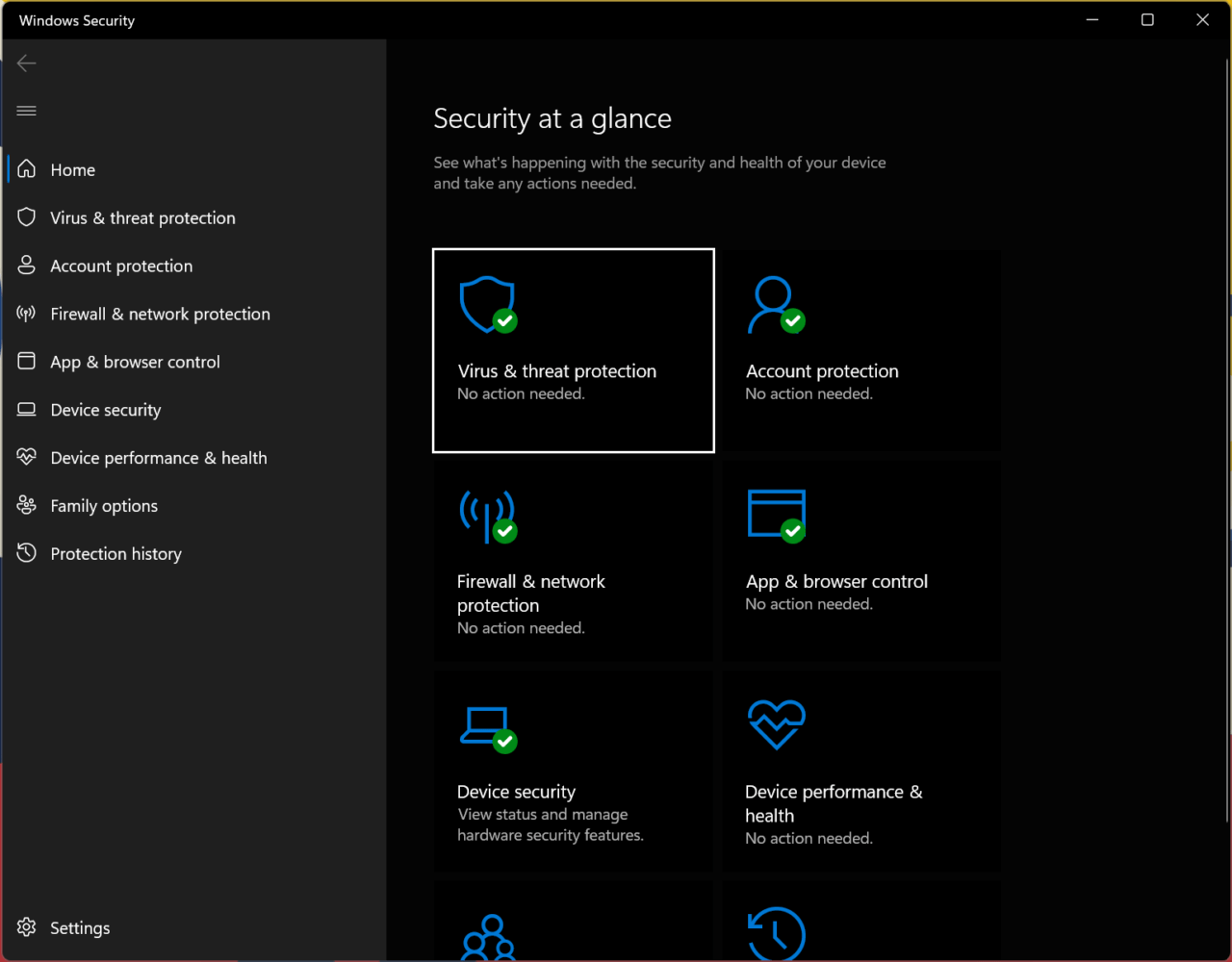 Easily Fix Realtek Audio Console 'Cannot Connect to RPC Service' in Windows 11 34 2 - Select Virus & Threat Protection