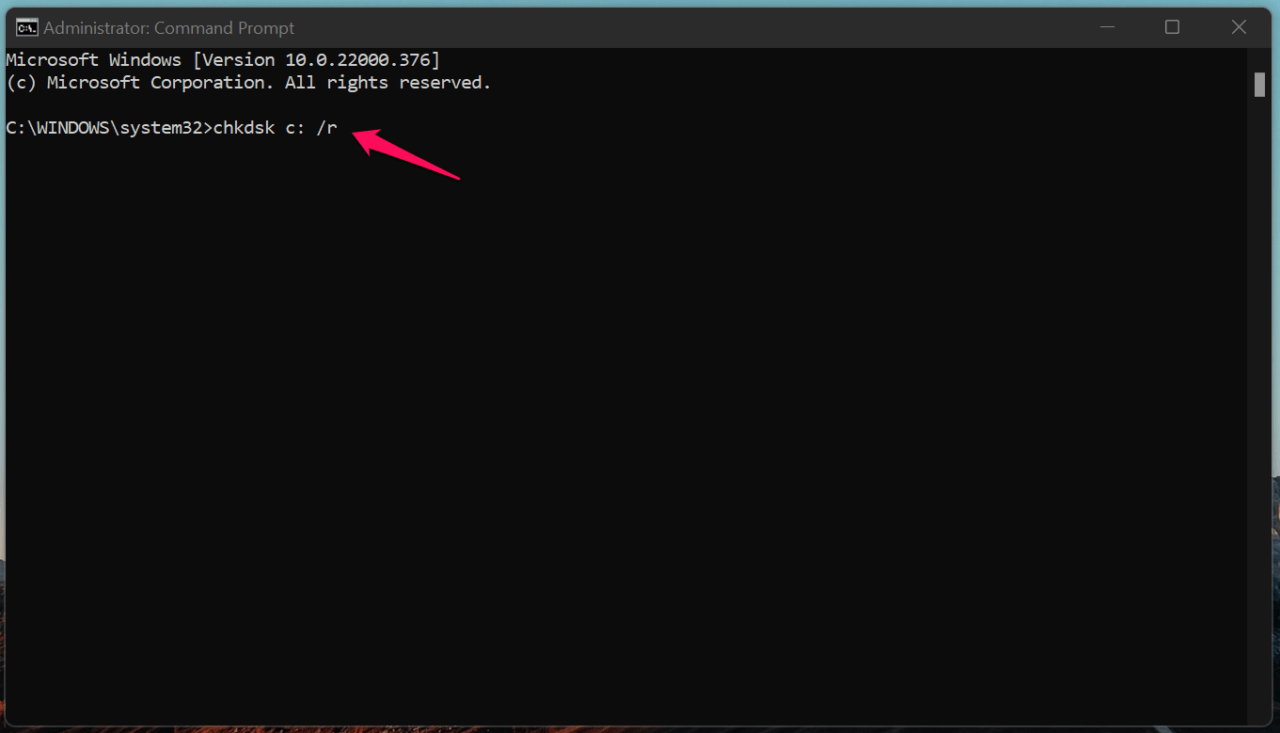 How to Fix BSOD Unexpected_Kernel_Mode_Trap in Windows 11? 7 2 - Type The Command