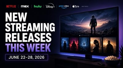 New streaming released this week in the US june 22-28