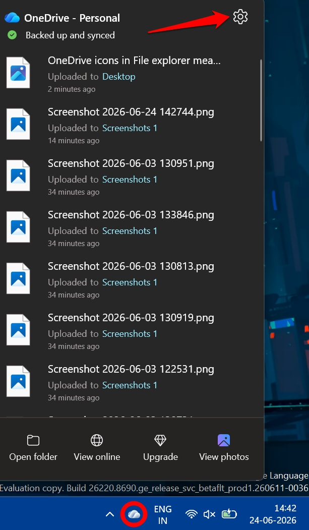 OneDrive backup on Windows 11 moved my folders without asking and here is what happened 4 Onedrive settings