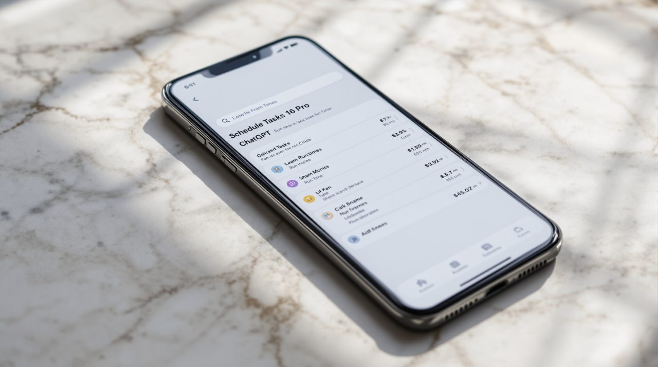 ChatGPT now runs tasks while you’re away and sends you alerts when something changes