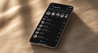 200 Instagram Notes ideas that actually get replies Samsung Galaxy S25 resting on a warm beige linen surface at a 45 degree angle, screen displaying the Instagram DM inbox