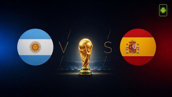 free Android apps to watch Argentina vs Spain World Cup final