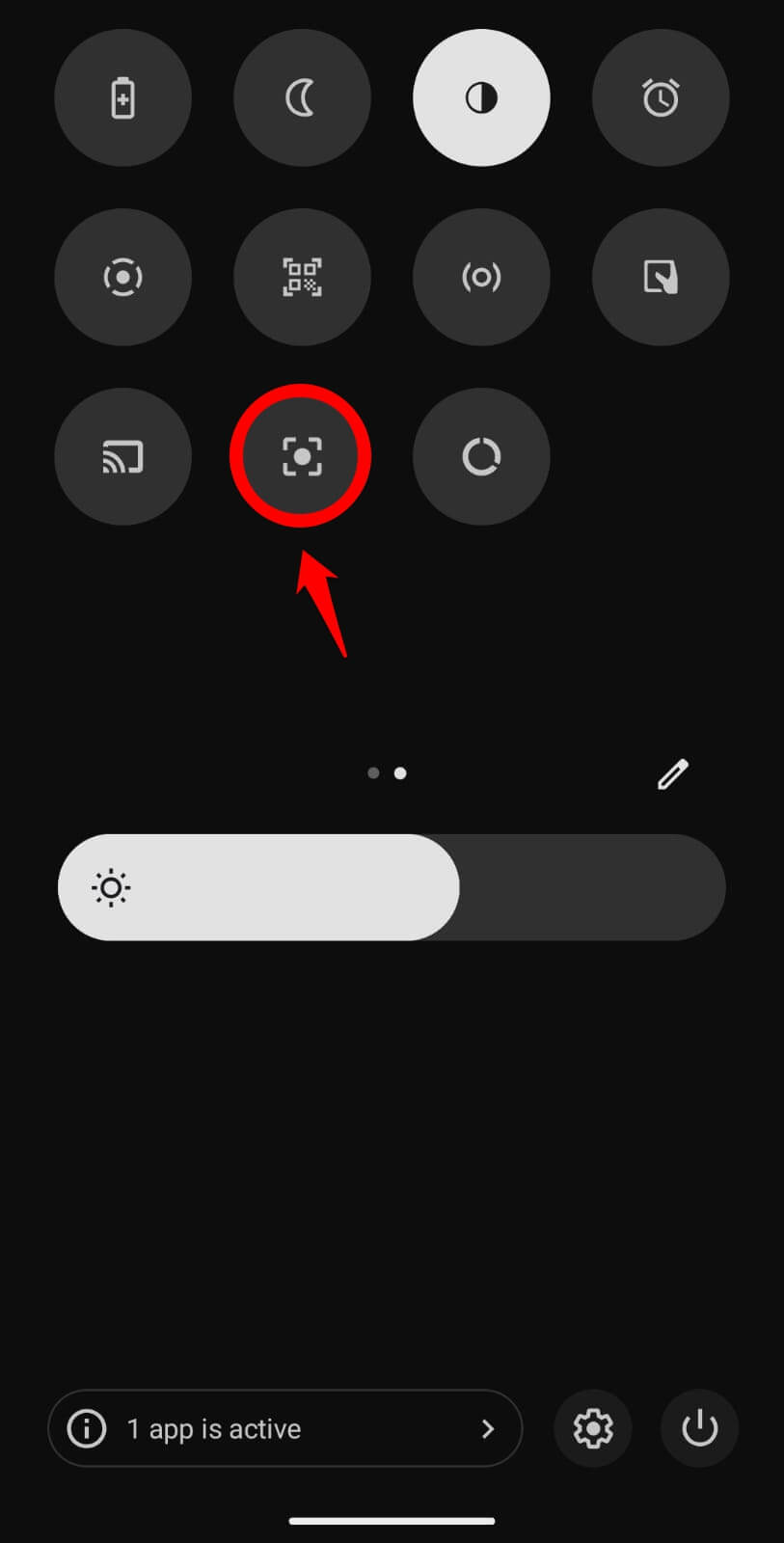 I replaced my phone's screenshot button with this app and forgot to switch back 2 screenshot tile app shortcut Android