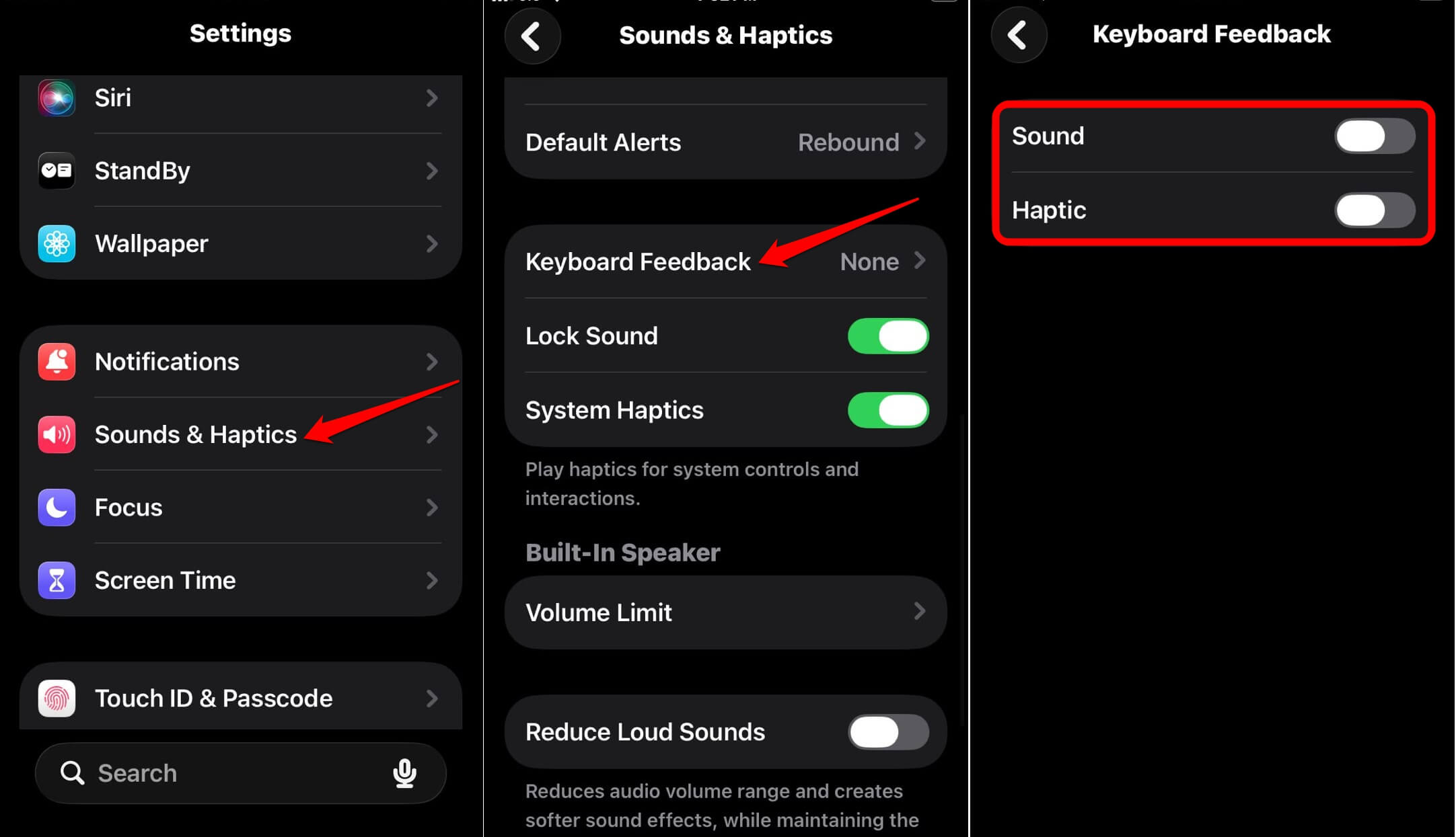 I turned off six iPhone settings and got nearly 10 percent more battery 9 turn off sound and haptic keyboard feedback in iPhone