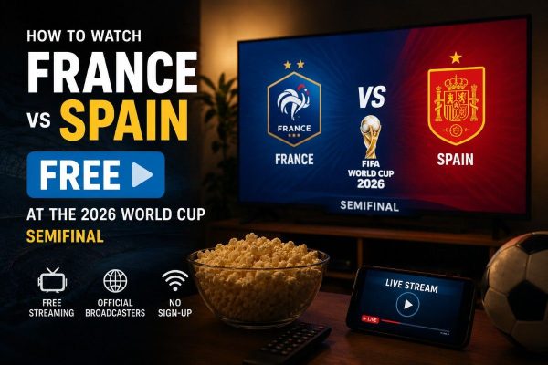 watch France vs Spain free at the 2026 World Cup semifinal