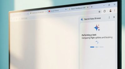 Gemini auto browse on Chrome