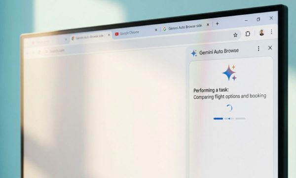 Gemini auto browse on Chrome