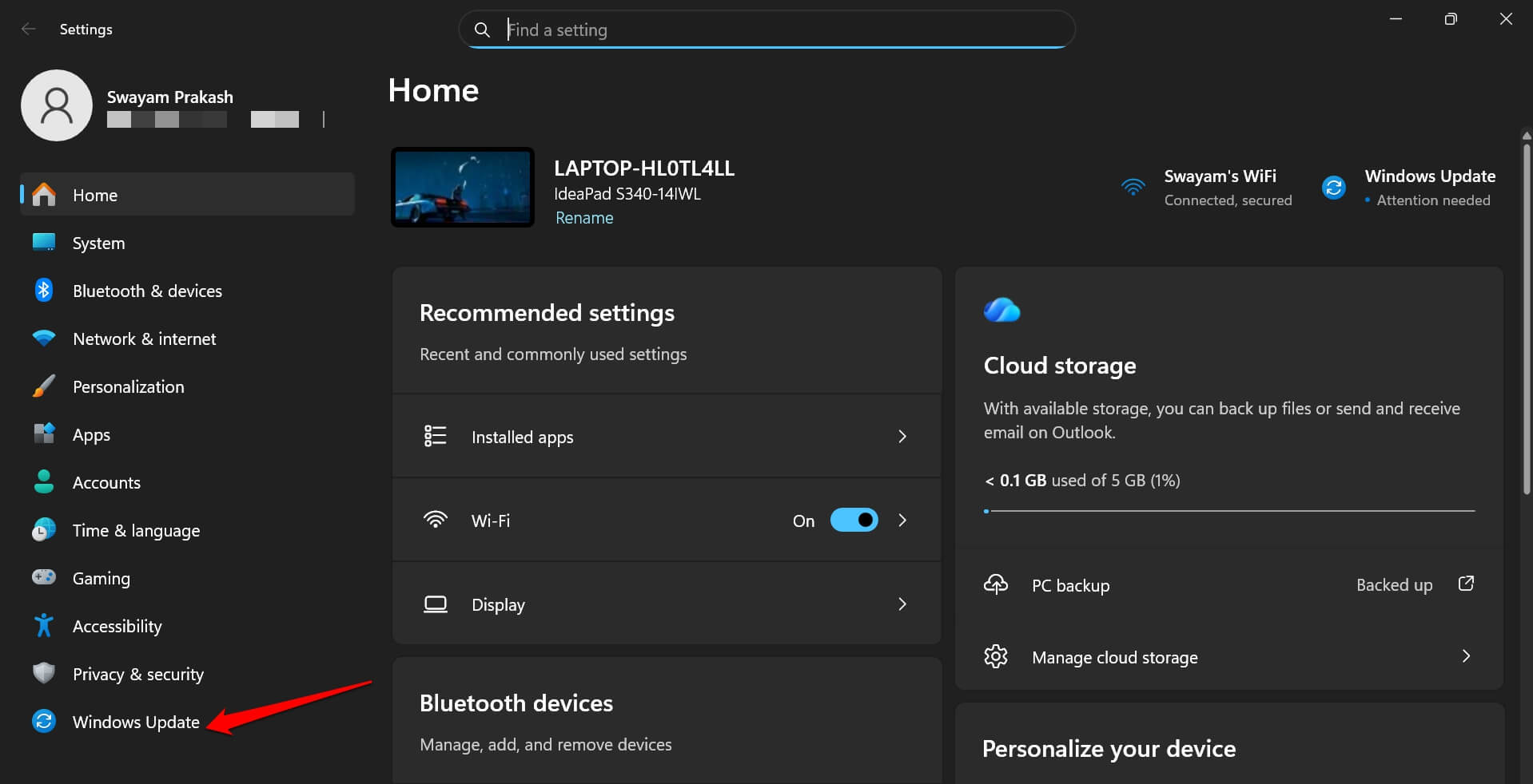 Windows 11's August update quietly fixed a File Explorer detail I never realized bothered me 2 Windows 11 update in PC Settings