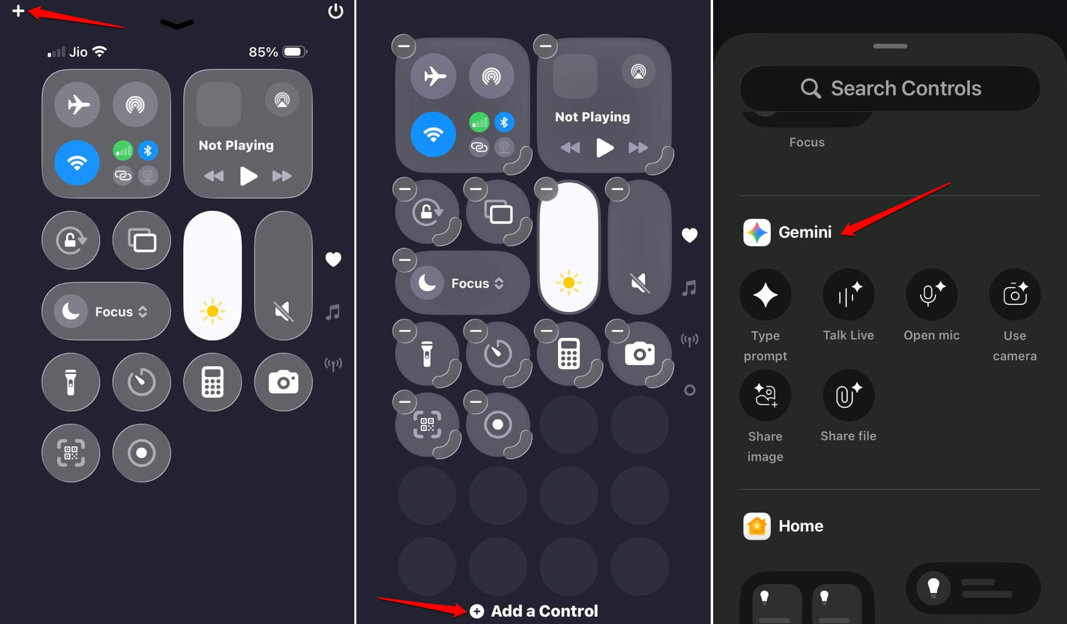 Gemini still cannot fully replace Siri on iPhone, but this workaround gets close 4 add gemini ai to iPhone control center