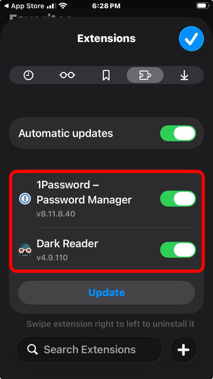 I can finally use Chrome extensions on my iPhone and it changed how I browse 6 extensions installed on Orion browser iOS