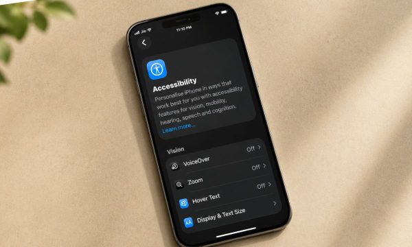 iOS 26 iPhone accessibility settings