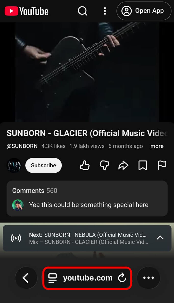I relied on Safari instead of YouTube, Instagram and Spotify apps for a week 2 using YouTube on Safari iPhone