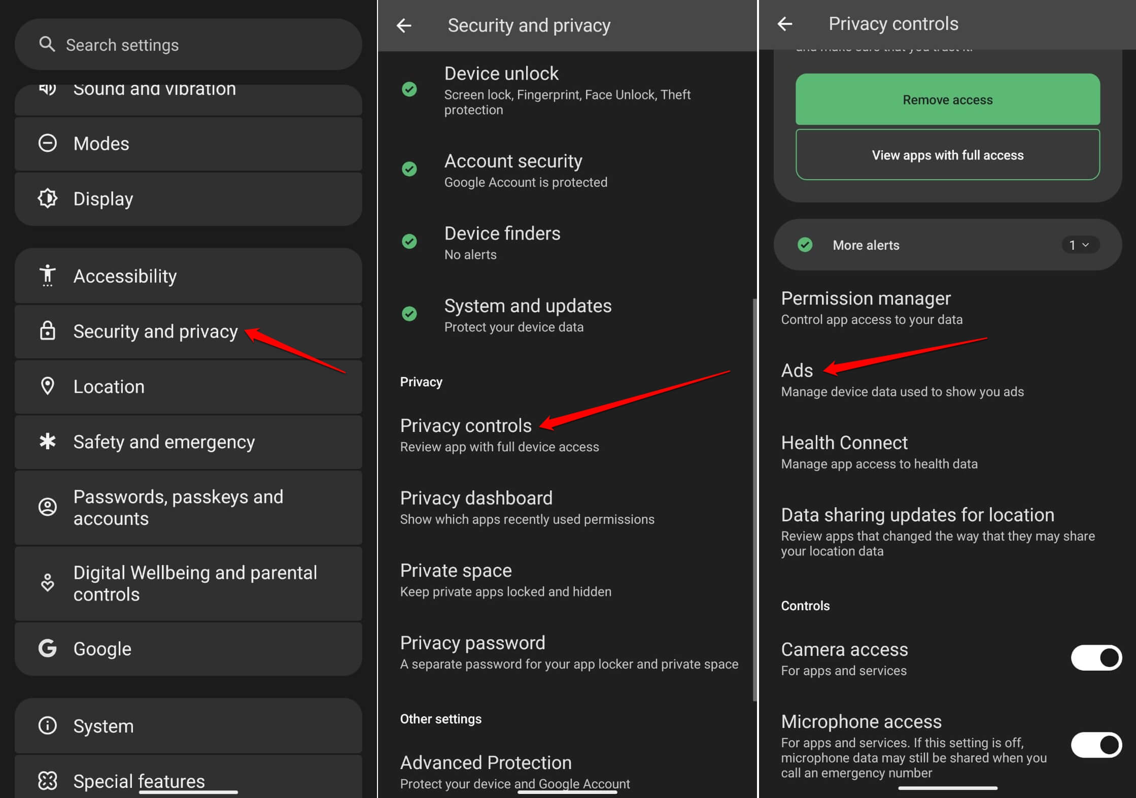 how to find Advertising ID on Android device